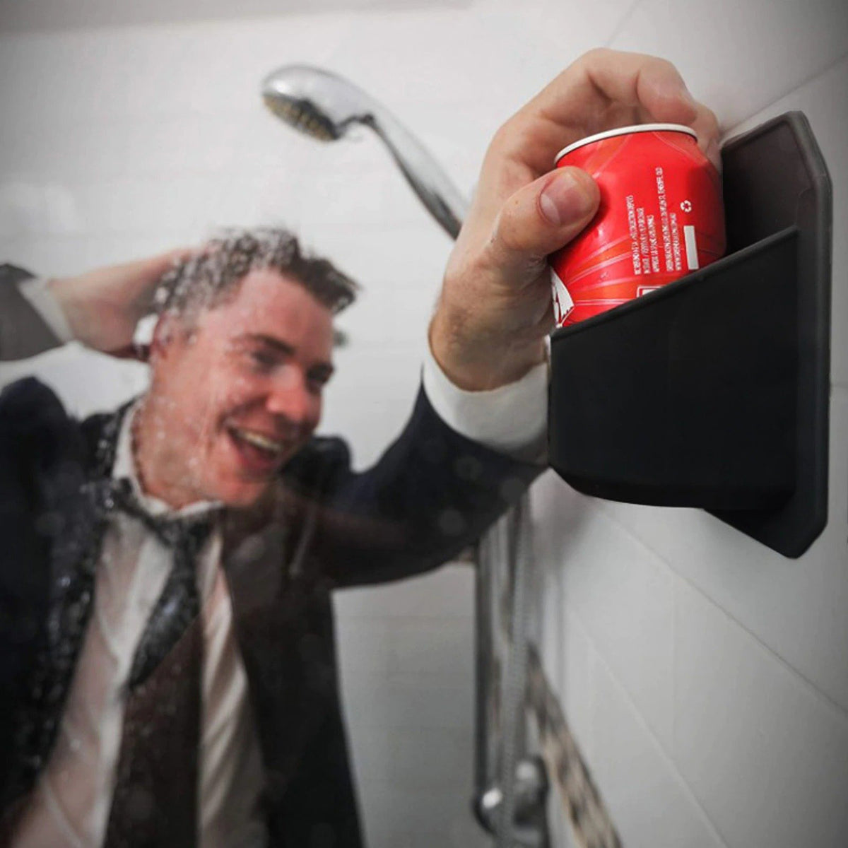 Cozium™ Shower Beer Holder