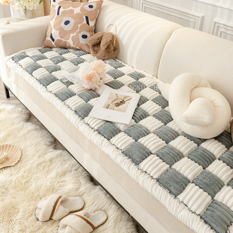 Cozium™ Soft Plaid Sofa Cover