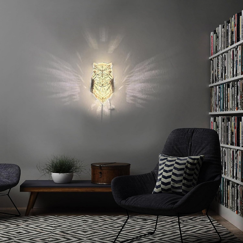 Cozium™ 3D Owl Wall Lamp