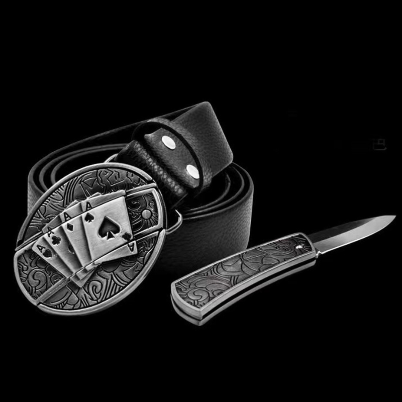 Cozium™ Belt Buckle With Knife (Belt Not Included)