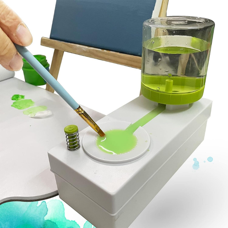 Cozczyeqco 2023 New Paint Brush Cleaner Brush Rinser Paint Brush