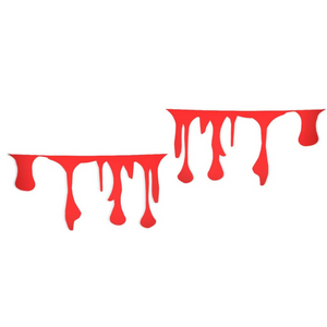 Bleeding Decals for Car (Set of 2)