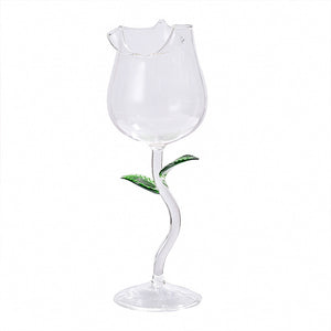 The Rose Wine Glass
