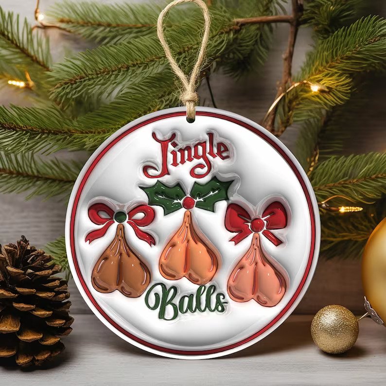 Funny Jingle Ball Ornament (Buy 2 Get 1 FREE)