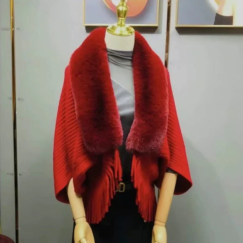 Cozium™ Knitted Shawl Collar Coat
