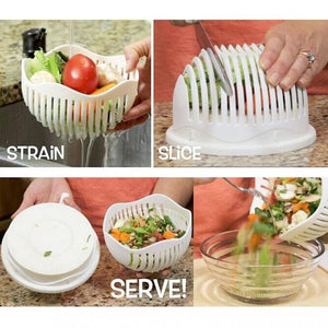 NEW 60 Seconds Salad Cutter Bowl – Gadget Trends
