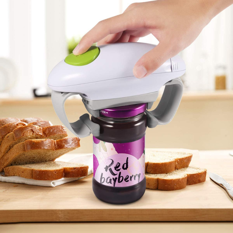 Electric Jar Opener, Kitchen Battery Operated Automatic Jar