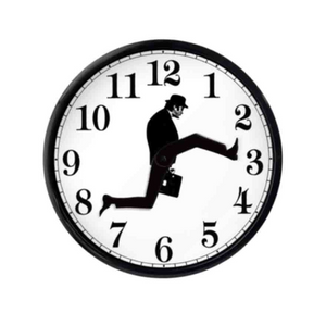 Cozium™ The Ministry of Silly Walks Clock